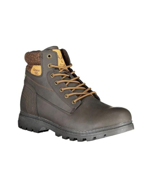 Carrera Gray Lace-Up Boots for men