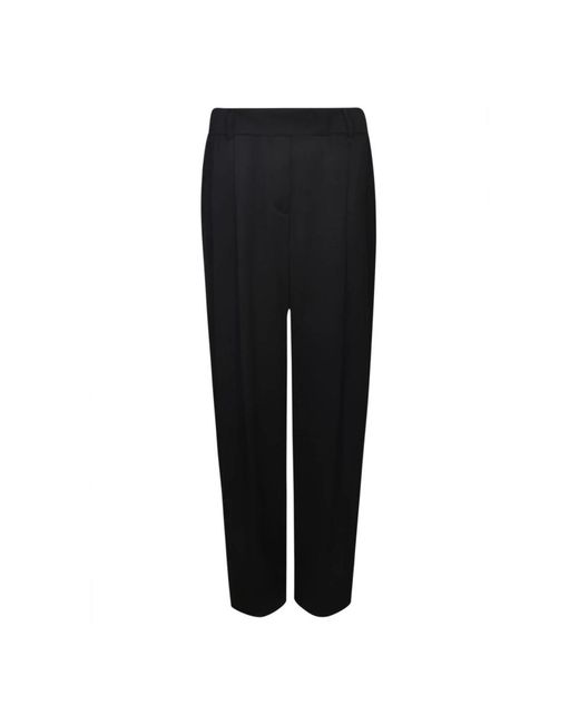 Giorgio Armani Black Wide Trousers