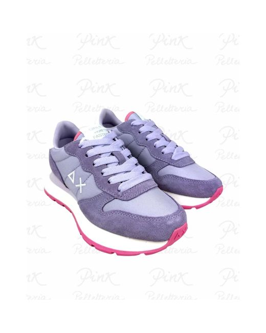 Sun 68 Blue Ally Solid Sneaker