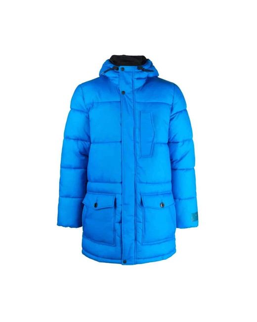 PS by Paul Smith Blue Down Jackets for men
