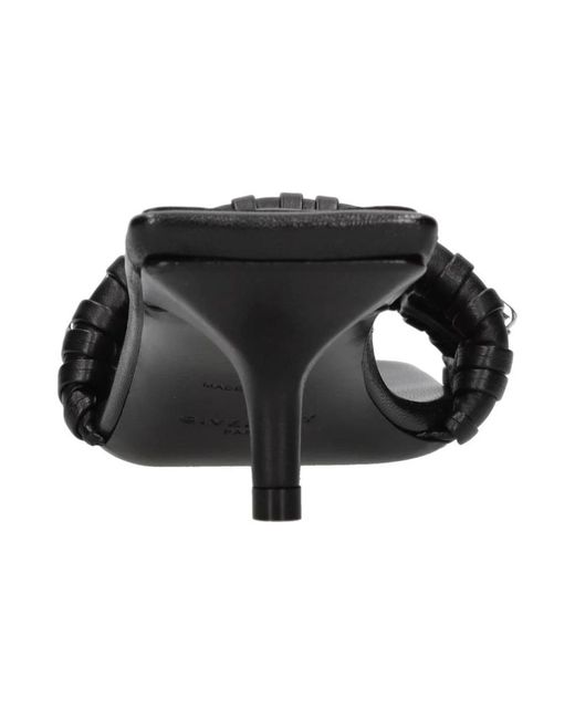 Givenchy Schoenen ,Zwart ,Leer Sandalen Zwart in het Black