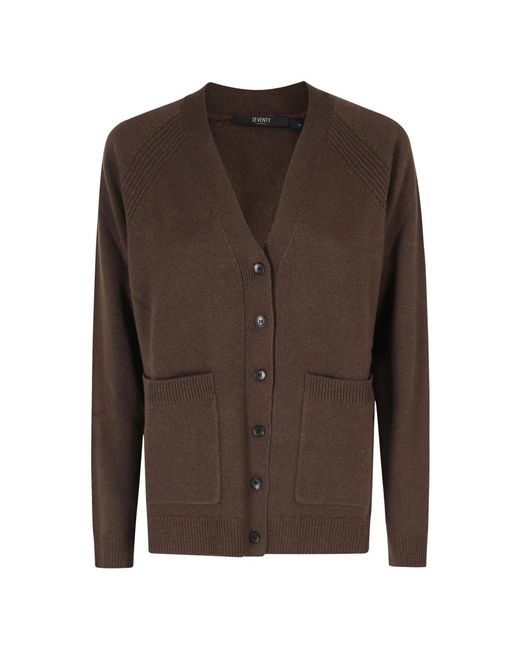 Cardigans Seventy de color Brown