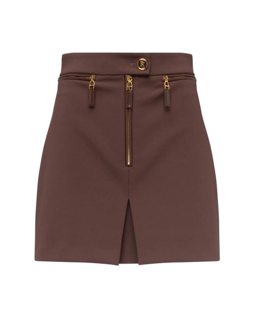 Short Skirts di Elisabetta Franchi in Brown