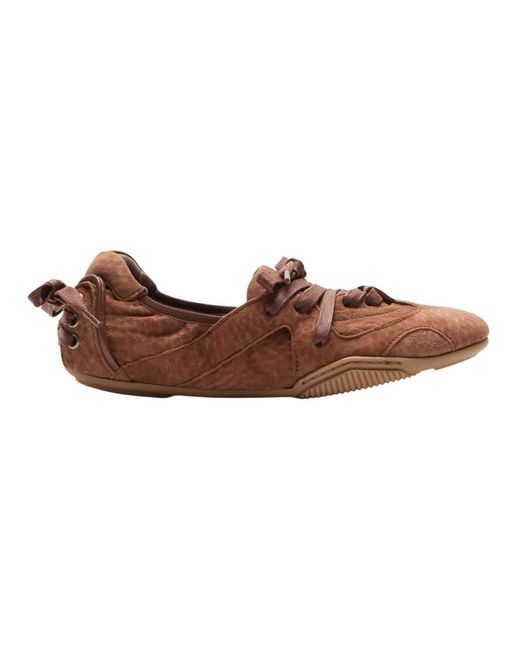 Ballerinas di Acne in Brown
