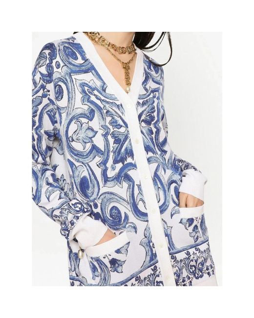 Knitwear > cardigans Dolce & Gabbana en coloris Blue