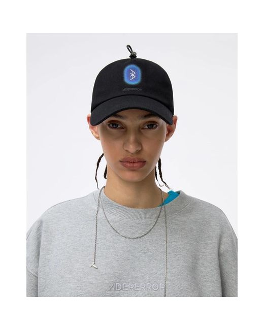 Adererror Black Hats & Caps