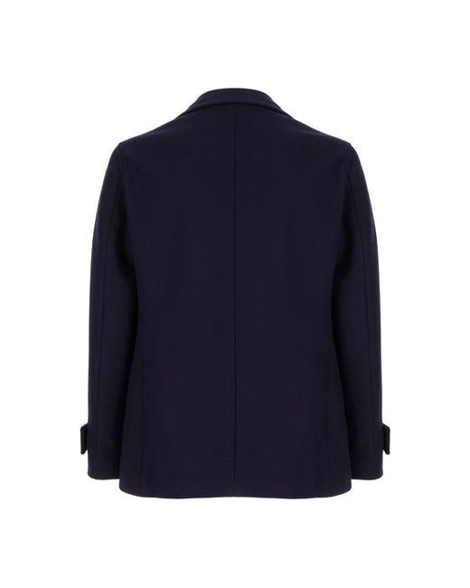 L.b.m. 1911 Blue Double-Breasted Coats for men