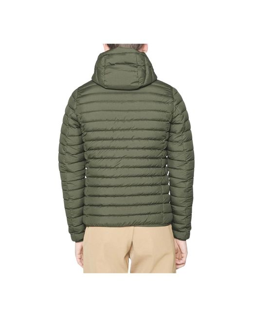Save The Duck Green Down Jackets for men