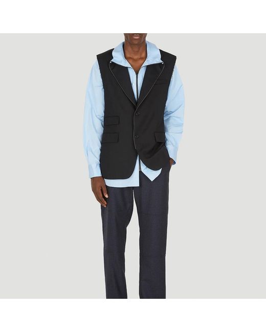 Vests BOTTER de hombre de color Black