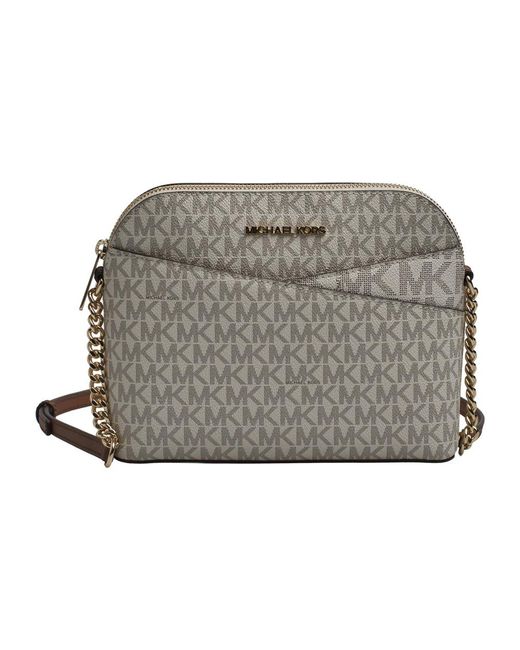 Michael Kors Gray Cross Body Bags