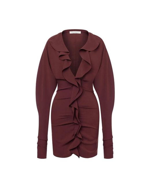 Philosophy Di Lorenzo Serafini Purple Party Dresses