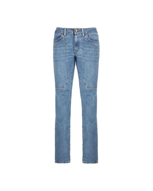 Jeckerson Blue Slim-Fit Jeans for men