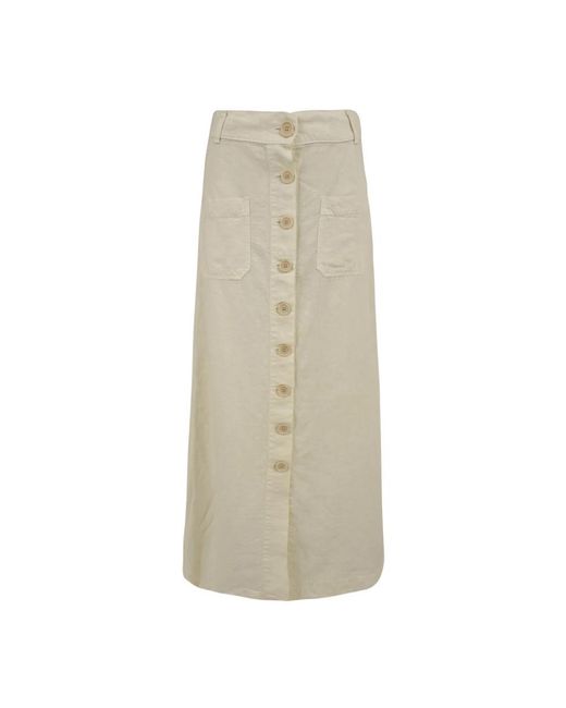 Aspesi Natural Midi Skirts