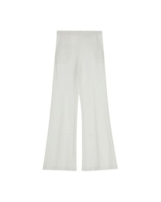 Imperial White Wide Trousers