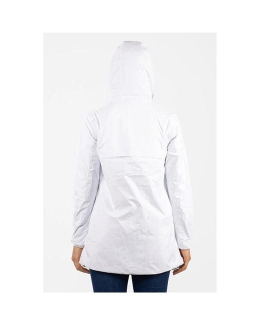 K-Way White Light Jackets