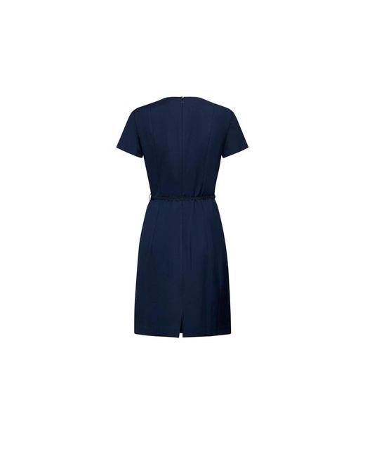 Silvian Heach Blue Kleid Mit Gürtel Und Schlichtem Schnitt