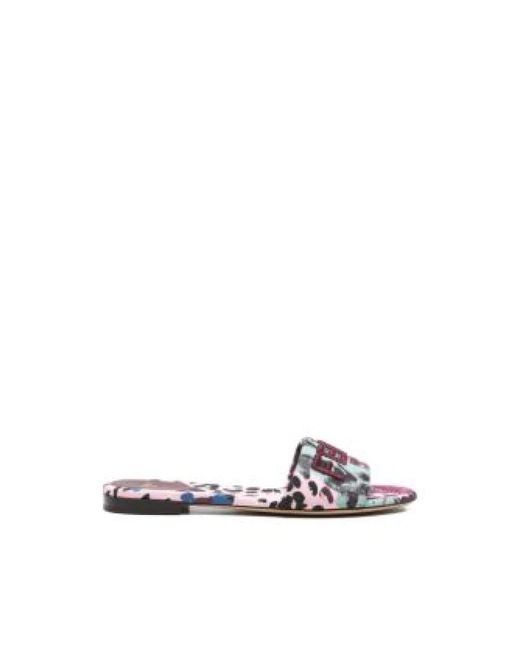 Fendi Multicolor Sliders
