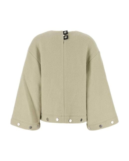 Nanushka Natural Round-Neck Knitwear