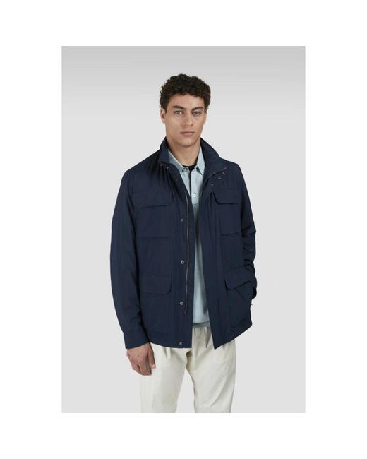 Paul & Shark Rain Jackets in het Blue voor heren