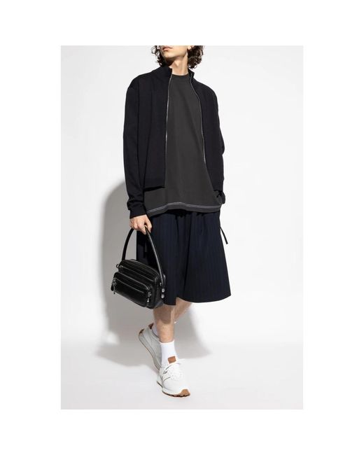 Acne Truien & Vesten ,Blauw ,Wol Zip Up Cardigan in het Blue voor heren