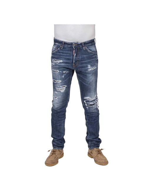 DSquared² Teddy Jeans in het Blue voor heren