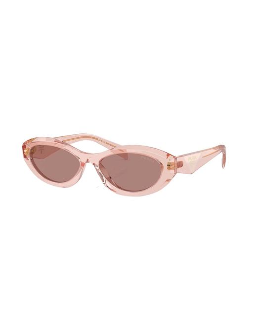 Prada Pink Stylische sonnenbrille für frauen