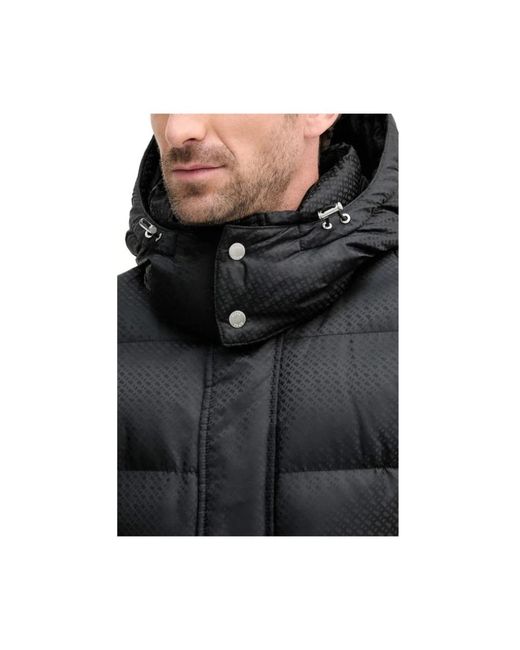 Winter Jackets Boss de hombre de color Black