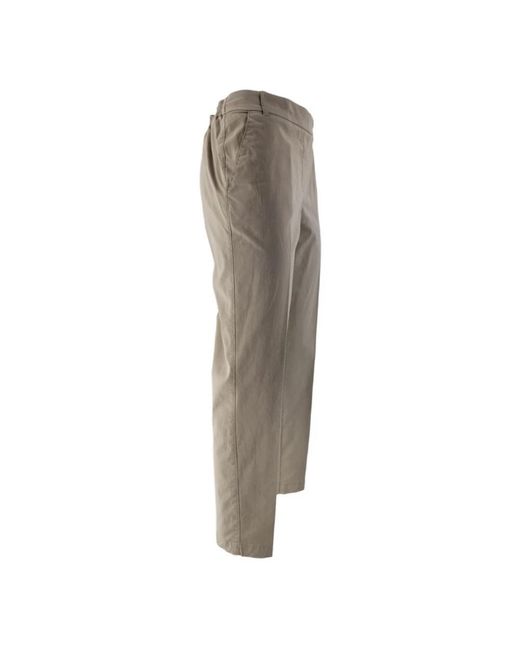 Kiltie Gray Straight Trousers