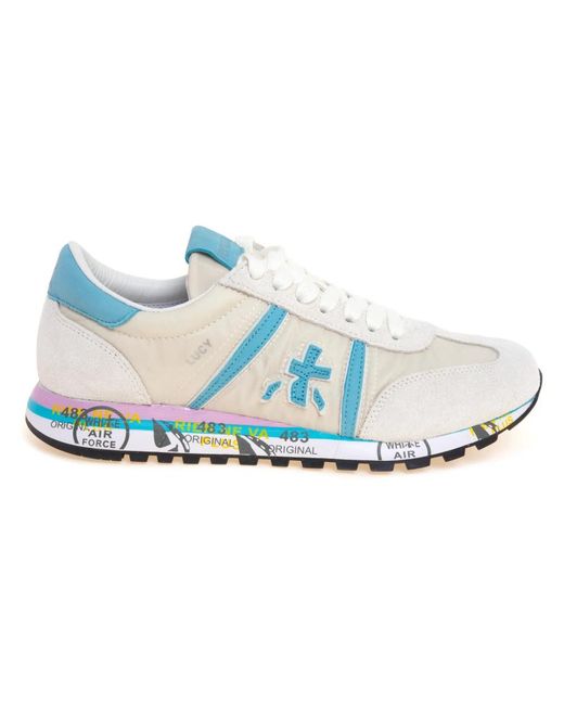 Premiata Blue Sneakers