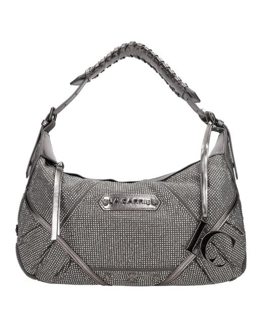 La Carrie Gray Shoulder Bags