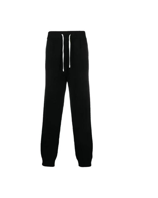 MSGM Black Sweatpants for men