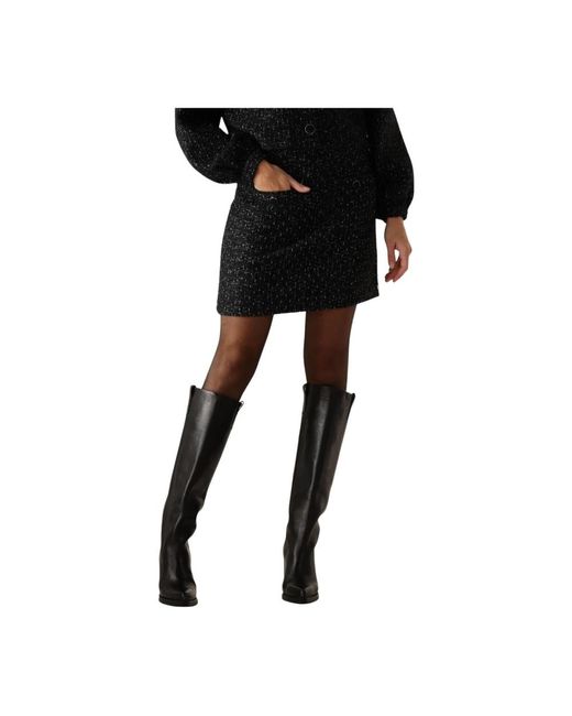 Nukus Rokken ,Zwart ,Alisa Skirt Lurex in het Black