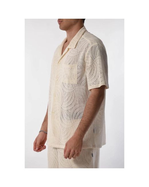 Arte' Natural Short Sleeve Shirts for men