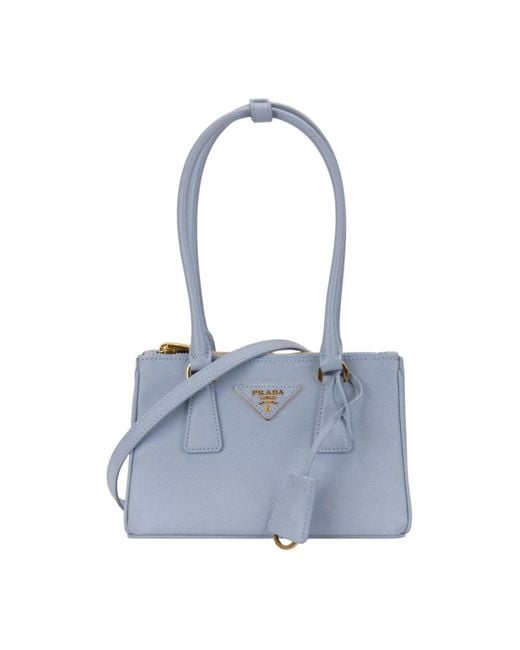 Prada Blue Shoulder Bags