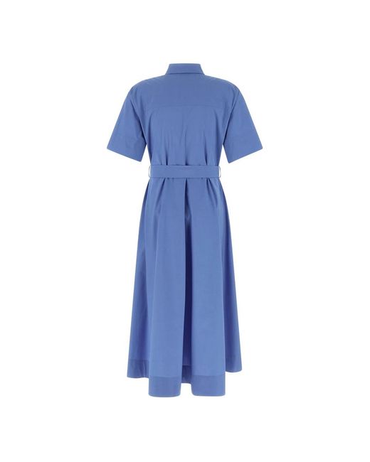 P.A.R.O.S.H. Blue Shirt Dresses