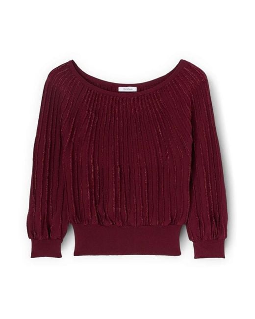 Blouses mötivi de color Purple