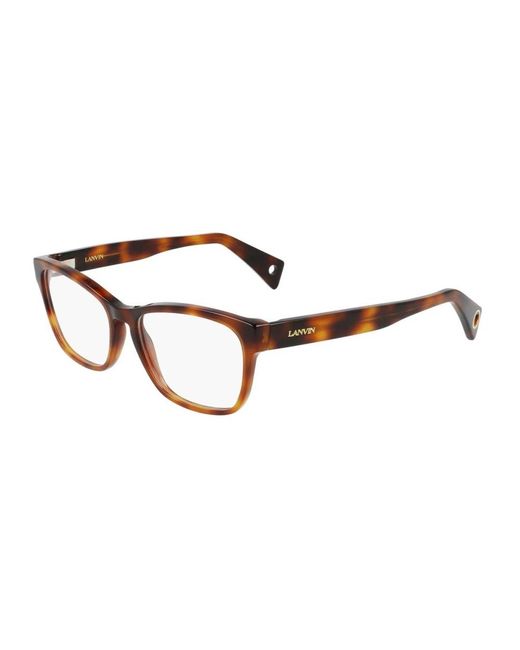 Glasses di Lanvin in Brown