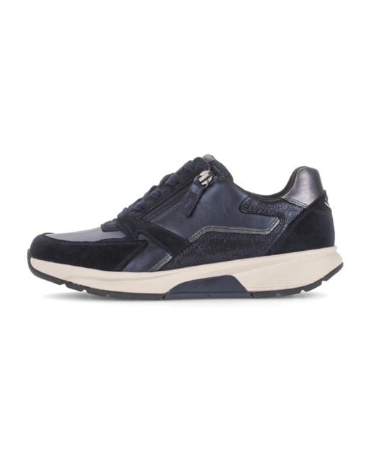 Gabor Blue Rollingsoft Sneaker