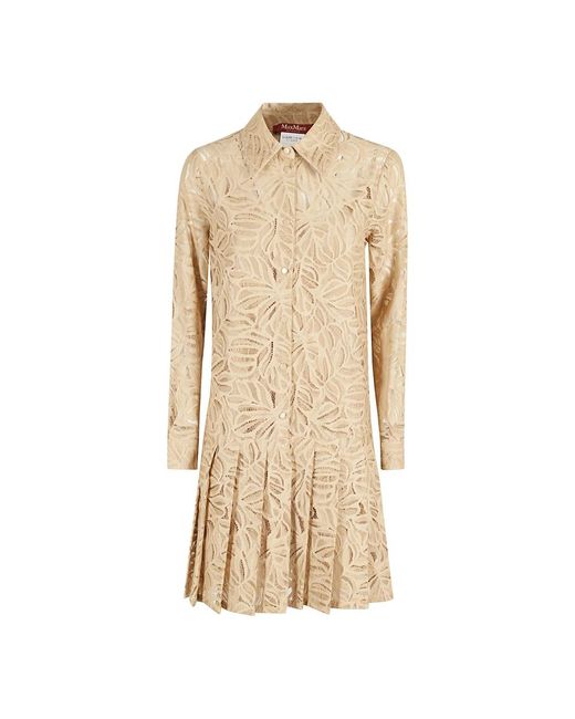 Dresses > day dresses > shirt dresses Max Mara Studio en coloris Natural