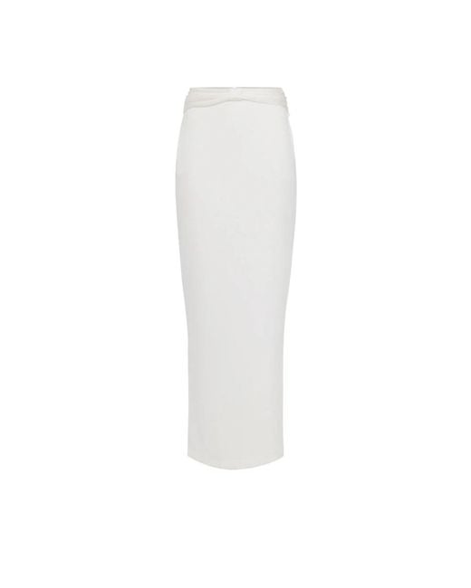 Maxi Skirts di Elisabetta Franchi in White