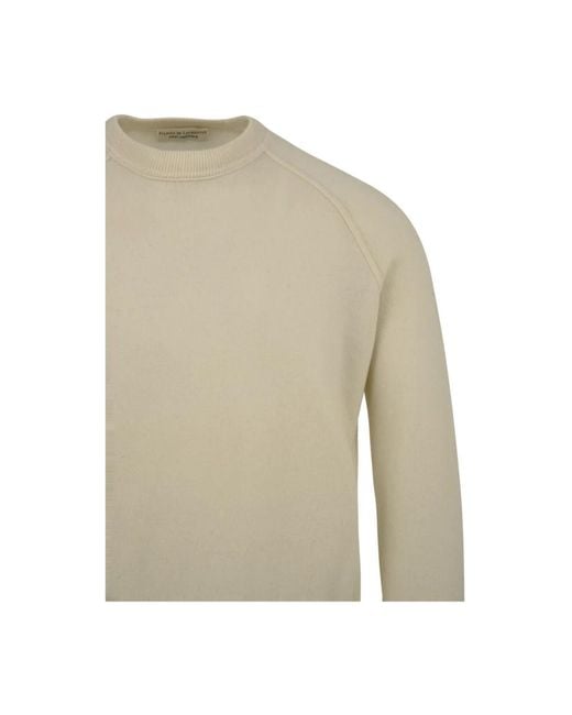 FILIPPO DE LAURENTIIS Natural Sweatshirts for men