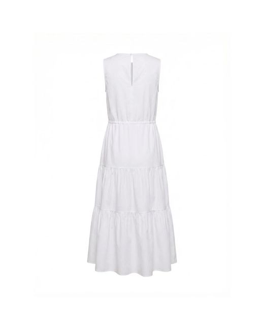 Peserico White Midi Dresses