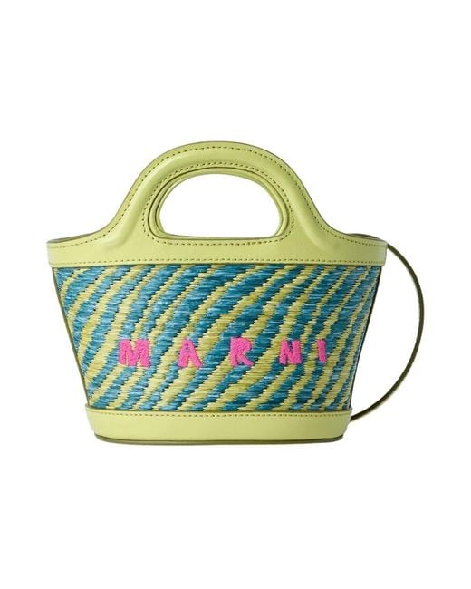 Marni Green Cross Body Bags