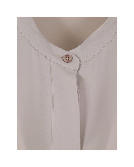 Herno Gray Blouses