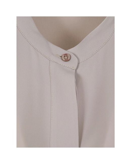 Herno 1985 Chantilly Blouse in het Gray