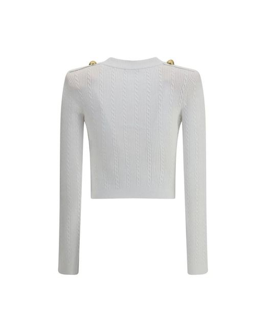 Balmain Cardigans in het Gray