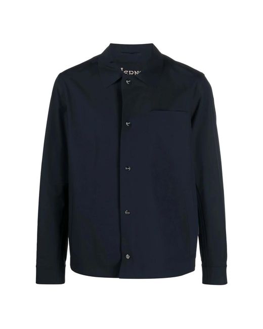 Herno Blue Light Jackets for men
