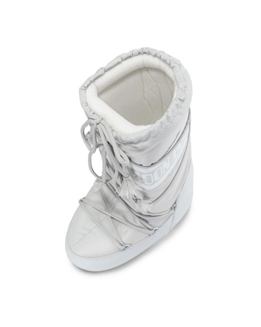 Moon Boot Schoenen ,Grijs ,Polyester Icon Snowboots Glacier in het Gray