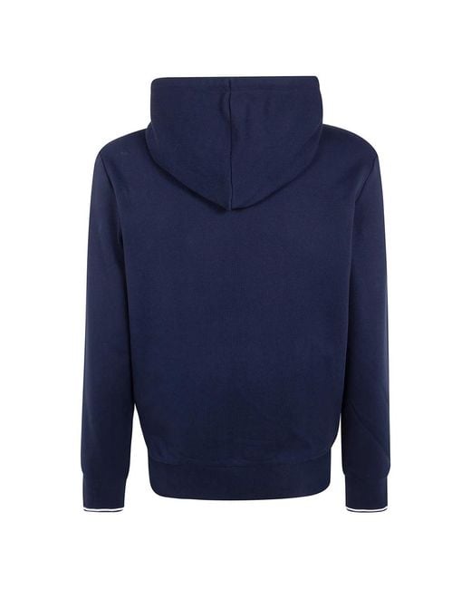 Zip-Throughs Fred Perry de hombre de color Blue