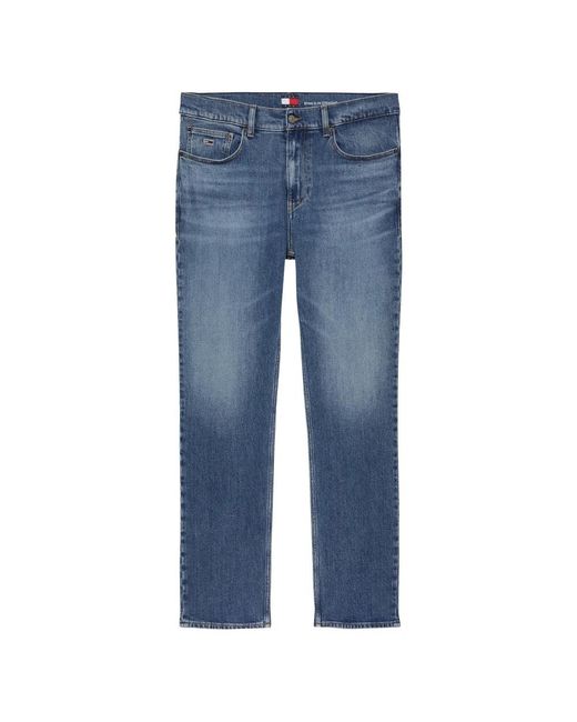 Tommy Hilfiger Blue Straight Fit Jeans for men